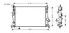 ASHUKI M559-05 Radiator, engine cooling